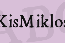 KisMiklos Font