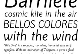 Kite One Font