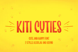 Kiti Cuties Font