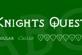 Knights Quest Font Family