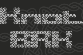 Knot BRK Font