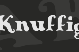 Knuffig Font