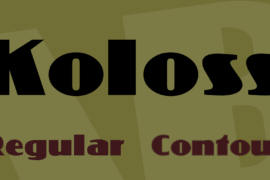Koloss Font Family