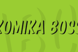 Komika Boss Font