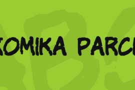 Komika Parch Font