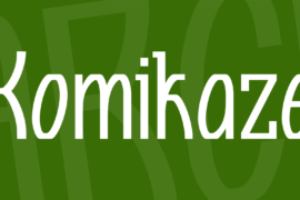 Komikaze Font