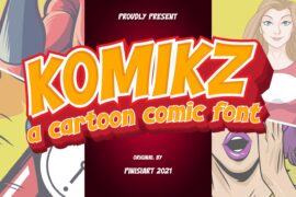 KOMIKZ Font