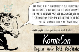 KomixCon Font Family