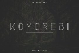 Komorebi Font
