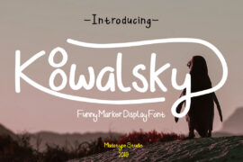 Koowalsky Font