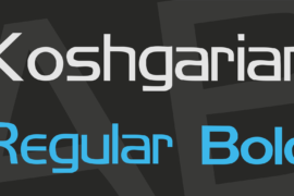 Koshgarian Font Family