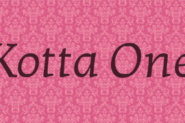 Kotta One Font
