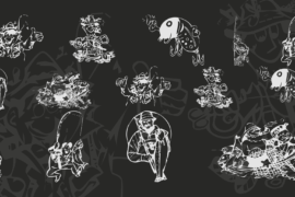 KR A Fishing We Go Font