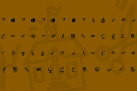 KR Back To School Dings Font