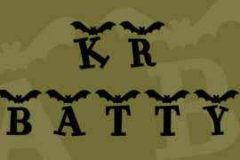 KR Batty Font