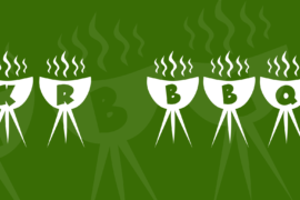 KR BBQ Font