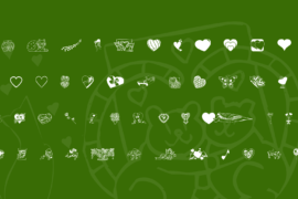 KR Be Mine Again Font