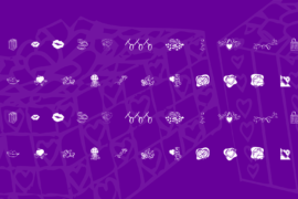 KR Be Mine Forever Font