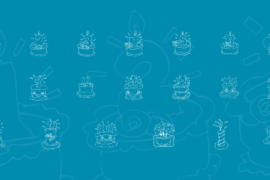 KR Birthday Cake! Dings Font