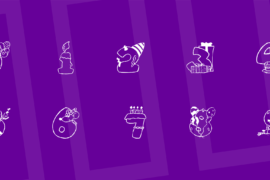 KR Birthday Numbers Font