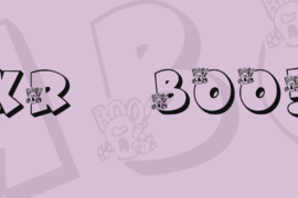 KR Boo! Font
