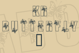 KR Butterfly 3 Font