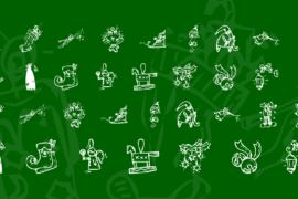 KR Christmas 2002 Dings 2 Font