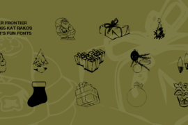 KR Christmas Jewels 2005 2 Font