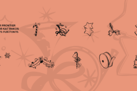 KR Christmas Jewels 2005 5 Font