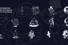 KR Christmas Jewels 2005 Font