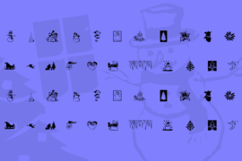 KR Christmas Time Font