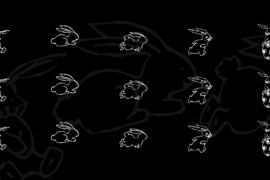 KR Five Bunnies Font