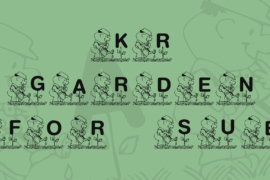 KR Garden for Sue Font