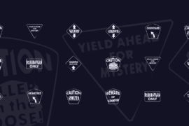 KR Halloween Signs Two Font