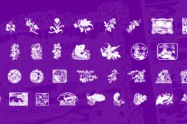 KR Happy Birthday Julie Font