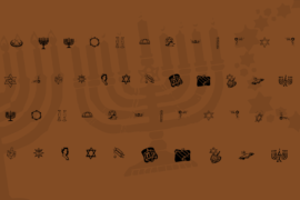 KR Happy Hanukhah Font
