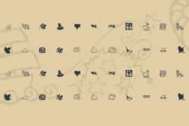 KR Harvest Dings Font