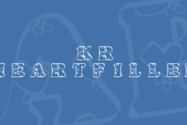 KR Heartfilled Font