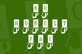 KR Honest Abe Font