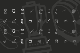 KR Kitchen Dings Font