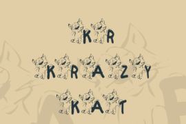 KR Krazy Kat Font