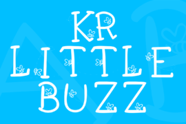 KR Little Buzz Font
