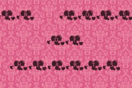 KR Lots Of Hearts Font