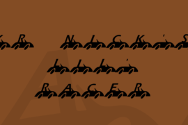 KR Nick’s Lil’ Racer Font