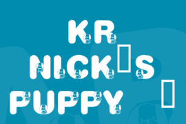 KR Nick’s Puppy 1 Font