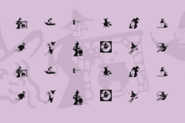 KR Oh Witchy Poo! Font