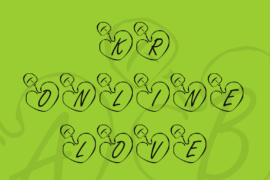 KR Online Love Font
