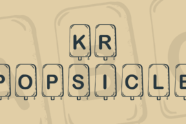 KR Popsicle Font