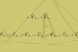KR Pyramid Font