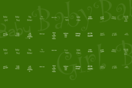 KR Scrappin Babies Font